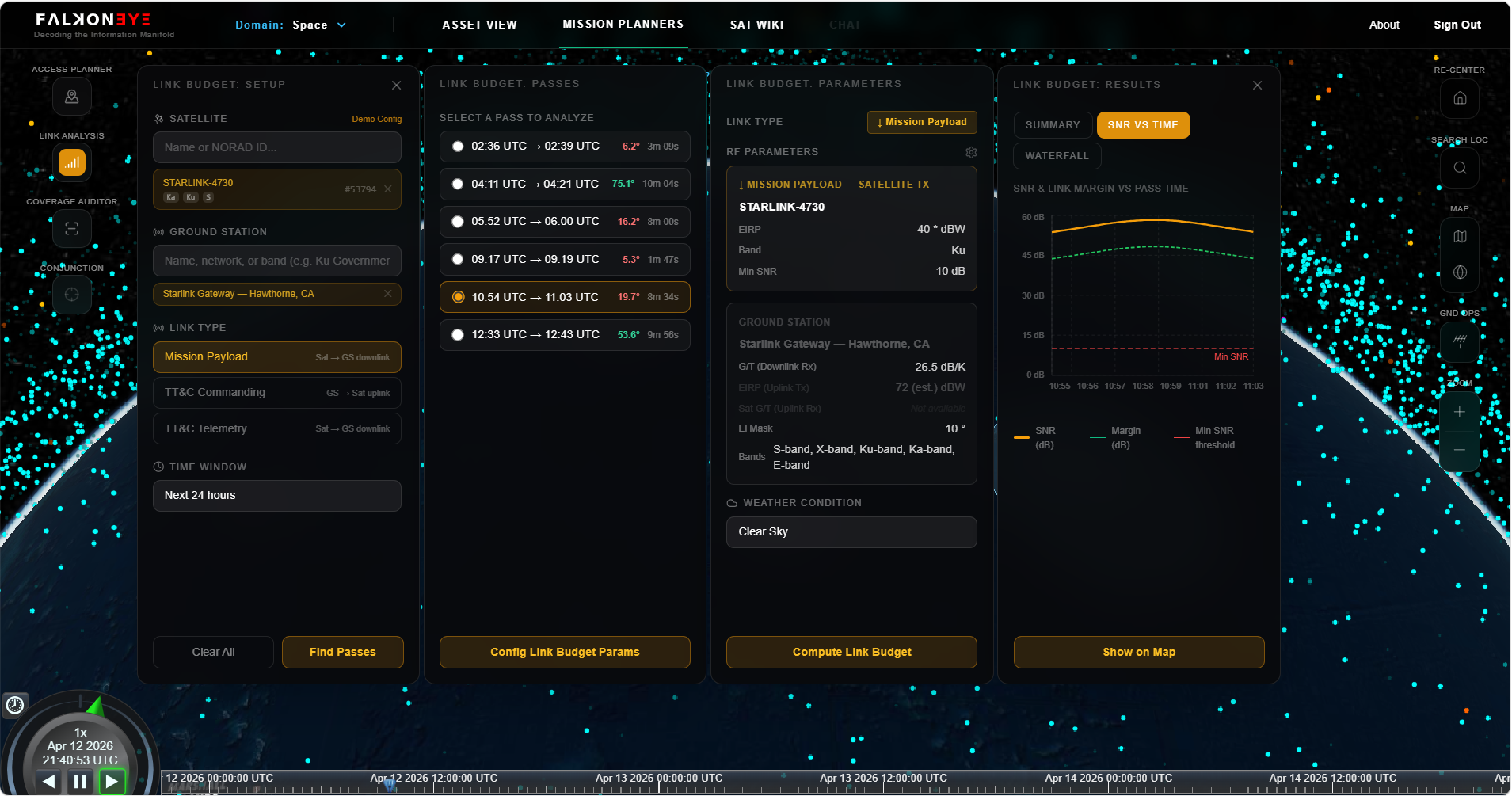 Link Budget Analyser